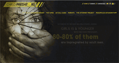 Desktop Screenshot of childpredators.com